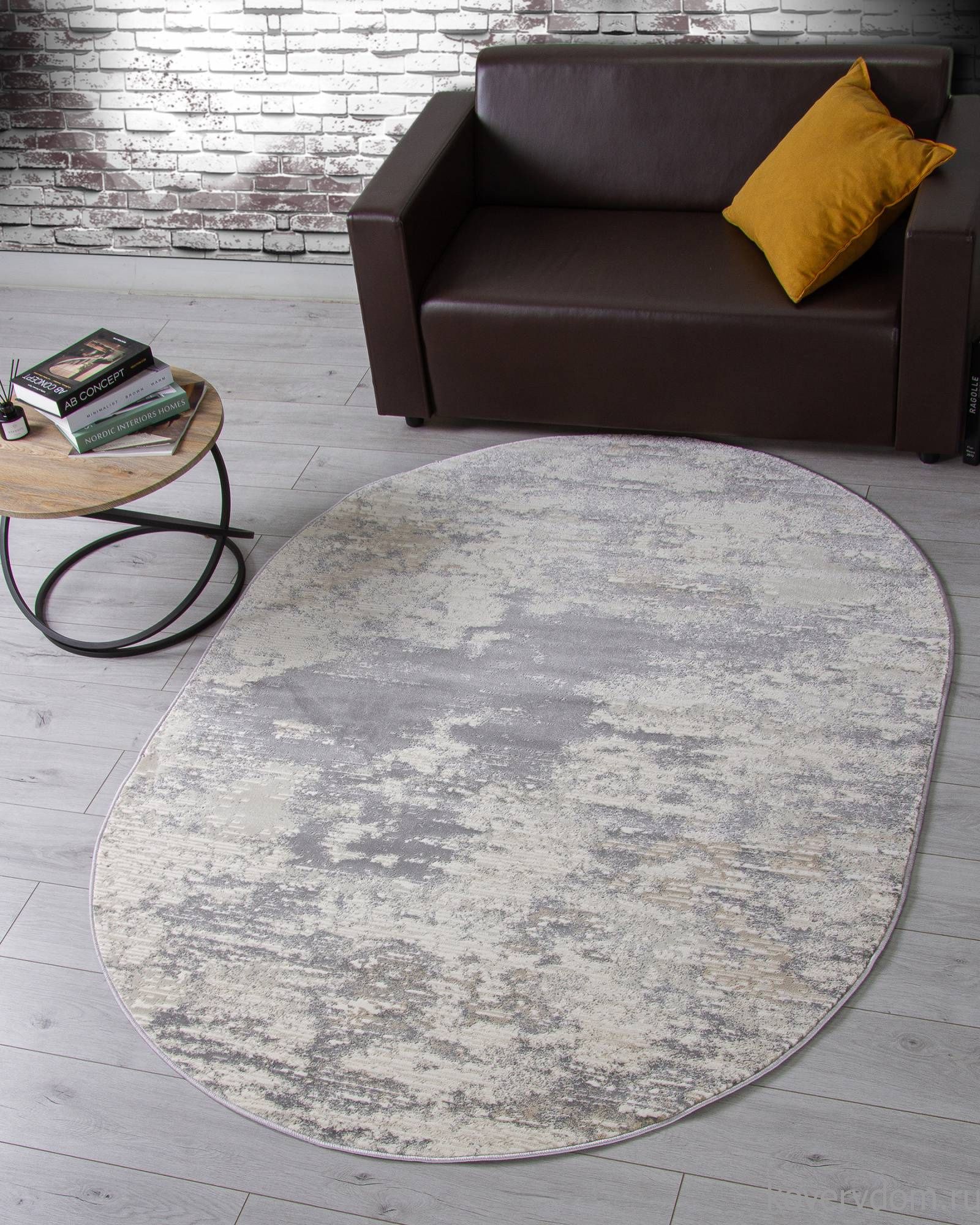 Ковер ATLANTIS D734 BEIGE Овал Ковер ATLANTIS D734 BEIGE Овал