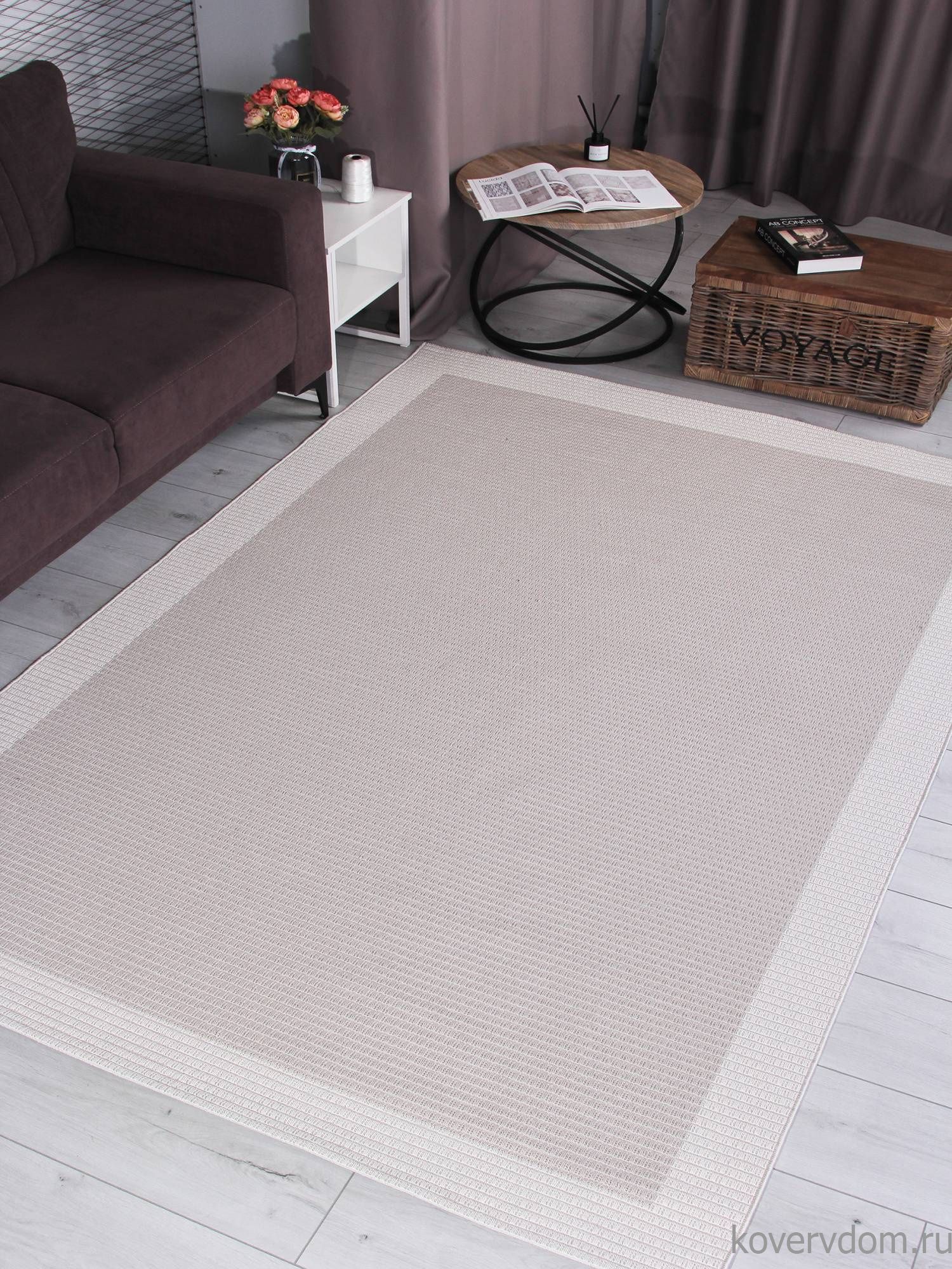 Ковер-циновка ECO 2003A BEIGE