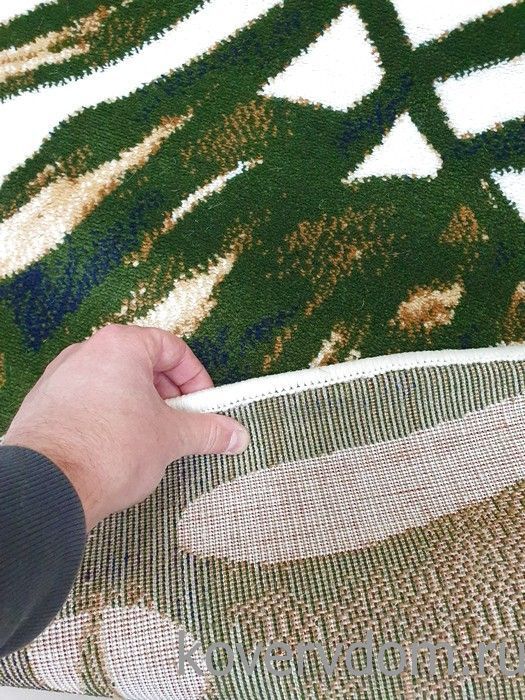 Ковер с цветами SCANDINAVIAN MONSTERA 6 круг  Ковер с цветами SCANDINAVIAN MONSTERA 6 круг