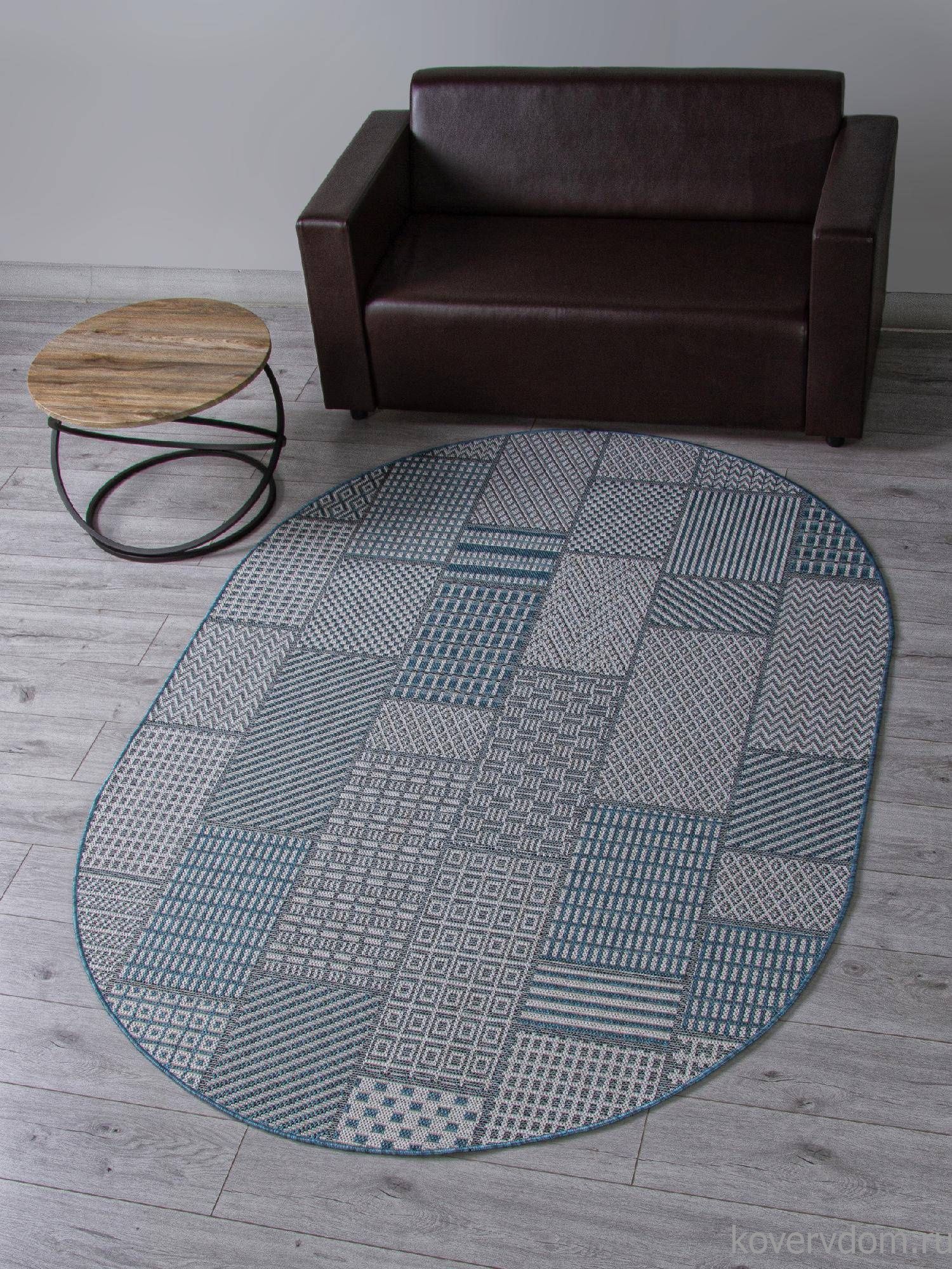 Ковер KAIR S160 BLUE Овал Ковер KAIR S160 BLUE Овал