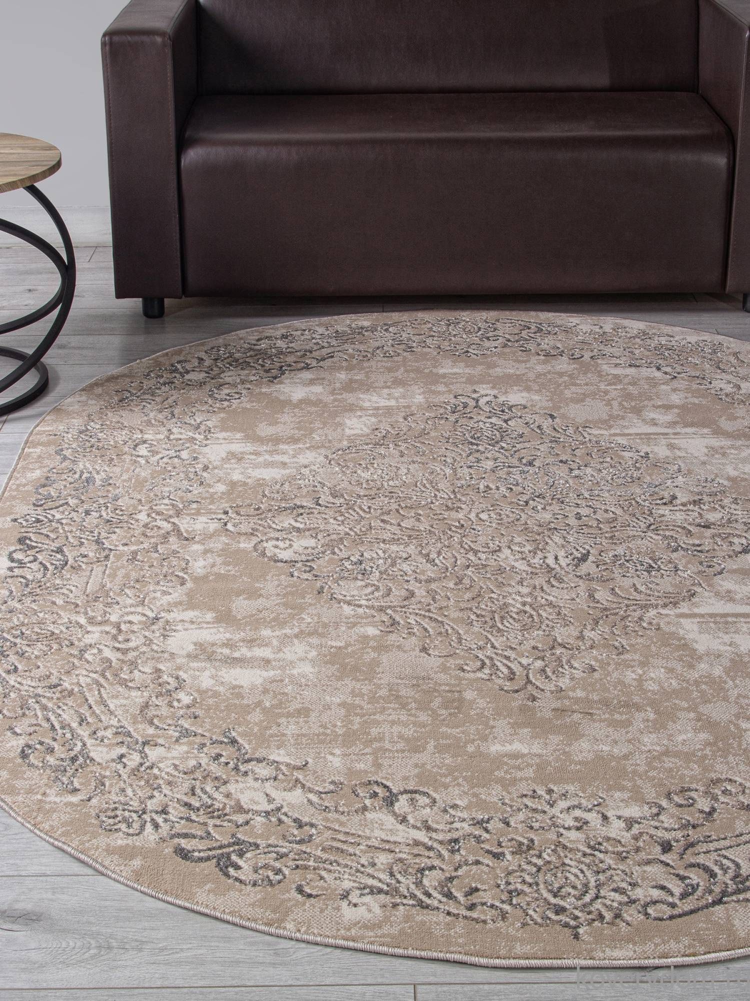 Ковер LIMAN F481 BEIGE Овал Ковер LIMAN F481 BEIGE Овал