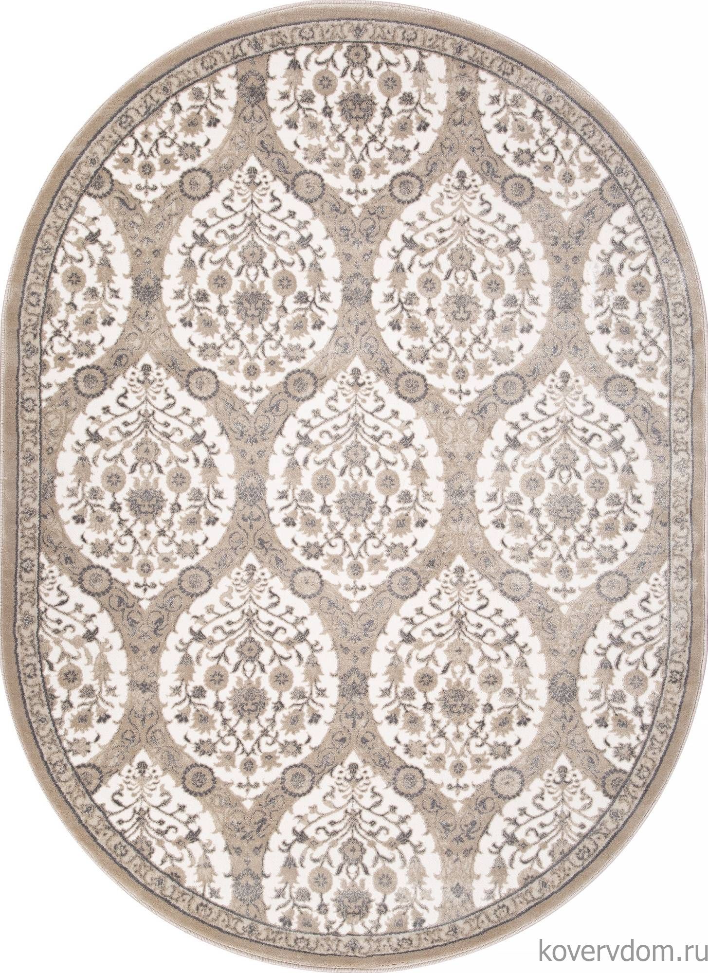 Ковер ATLANTIS D740 CREAM Овал