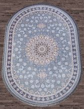Ковер FARSI 1200 G253 Pale-Blue Овал
