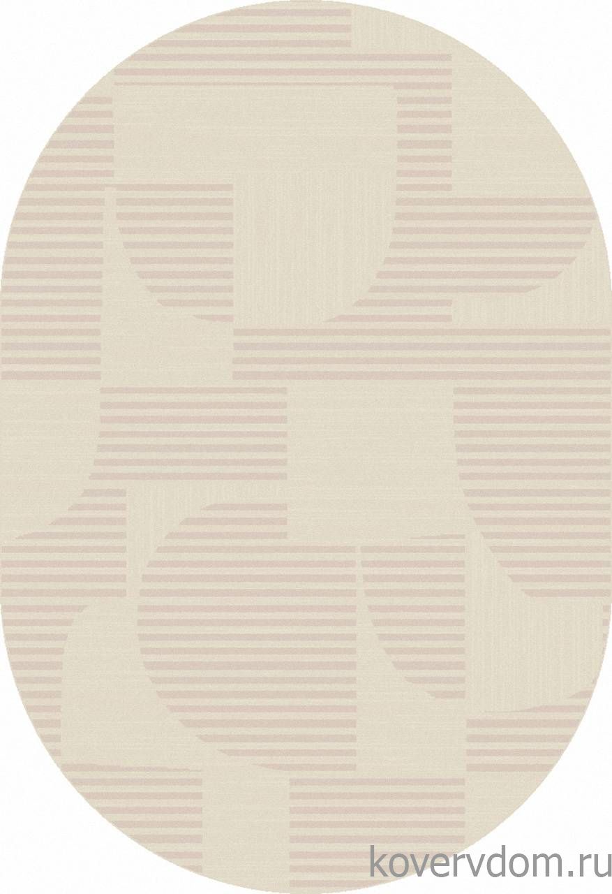 Ковер DIOS F440 LIGHT CREAM Овал