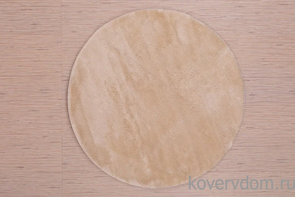 Ковер из искусственного меха Chic-A 1000A BEIGE_2000 круг