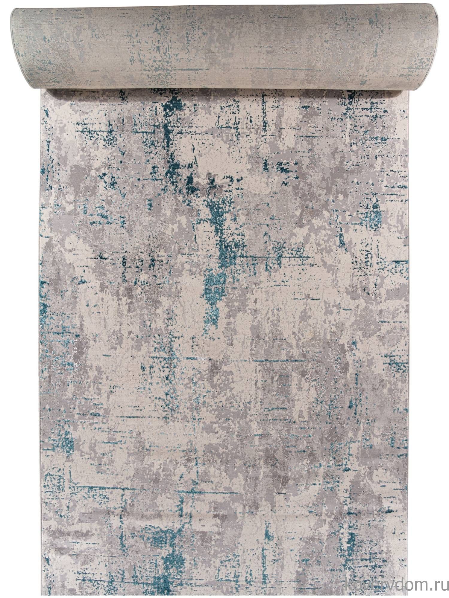 Ковровая Дорожка LIMAN F169 CREAM-D.BLUE