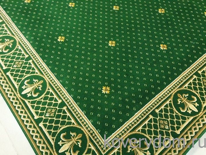 Полушерстяной ковер в кабинет Classic Green