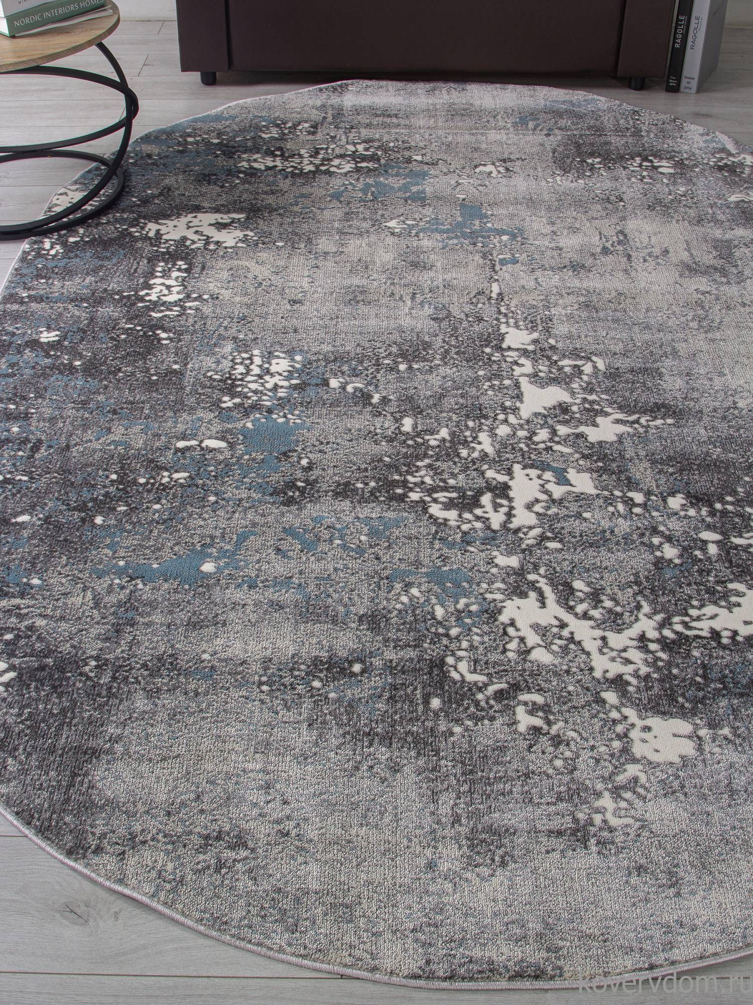 Ковер ATLANTIS D996 GRAY Овал