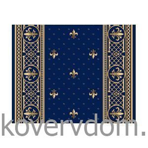 Ковровая дорожка полушерстяная LILIA blue