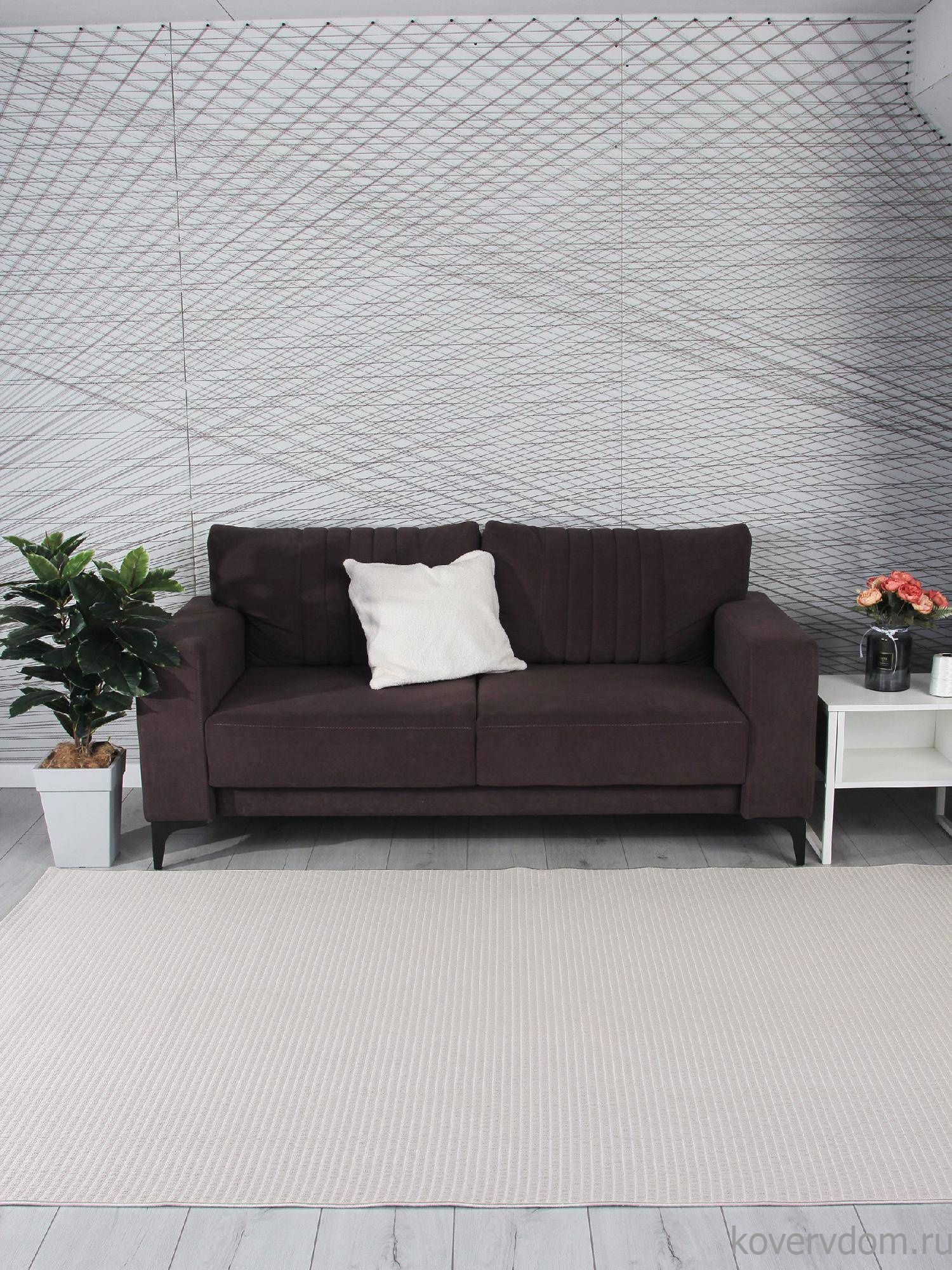 Ковер-циновка ECO 2000A BEIGE
