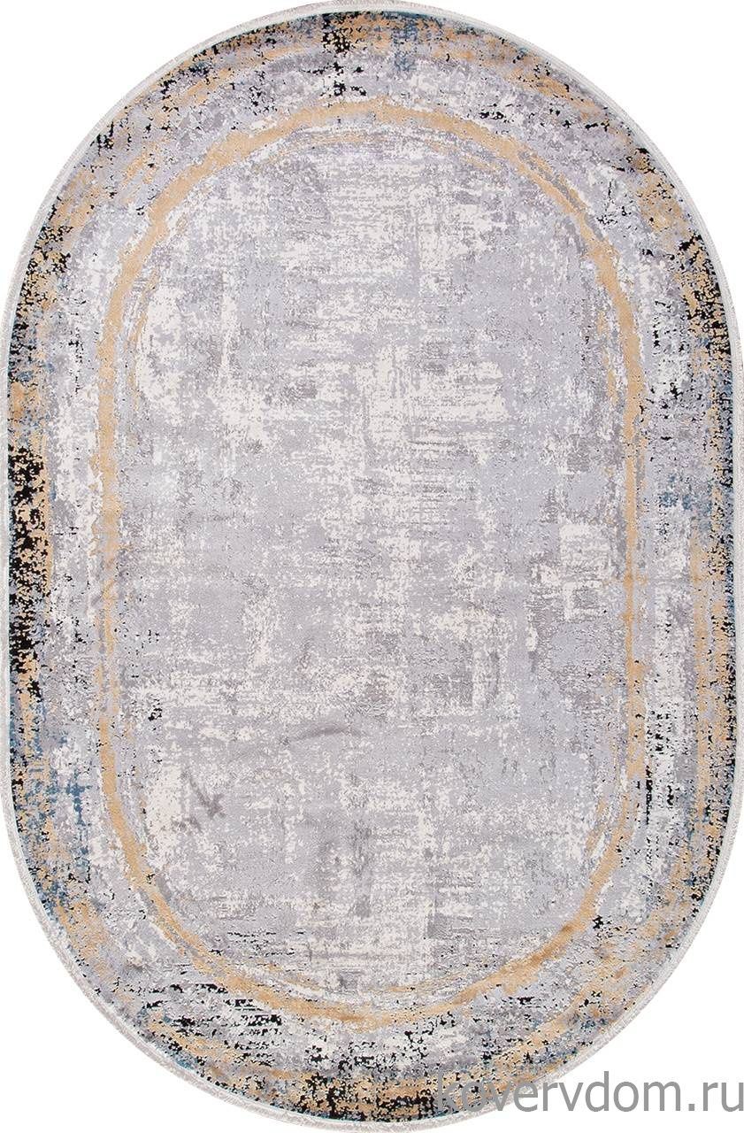 Ковер ERVA 18126 GOLD / GRAY Овал Ковер ERVA 18126 GOLD / GRAY Овал