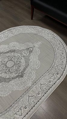 Ковер LUCCI P156A L.GRAY / L.GRAY Овал