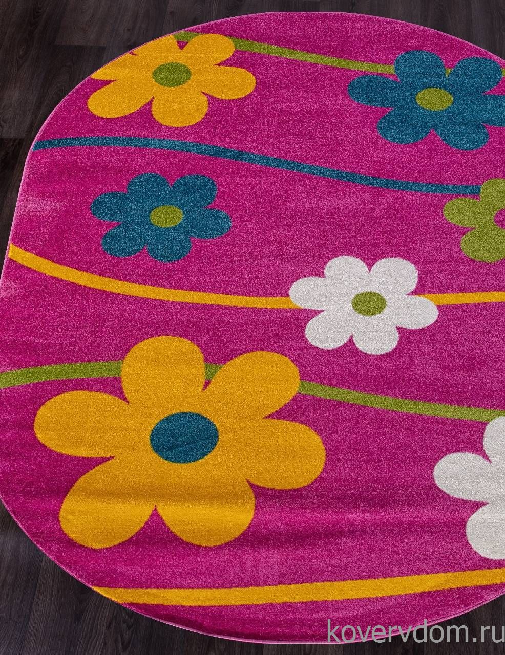 Ковер CRYSTAL 1021 PURPLE Овал Ковер CRYSTAL 1021 PURPLE Овал