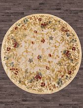 Круглый ковер Бельгийский GENOVA 38027 626260 Круг V