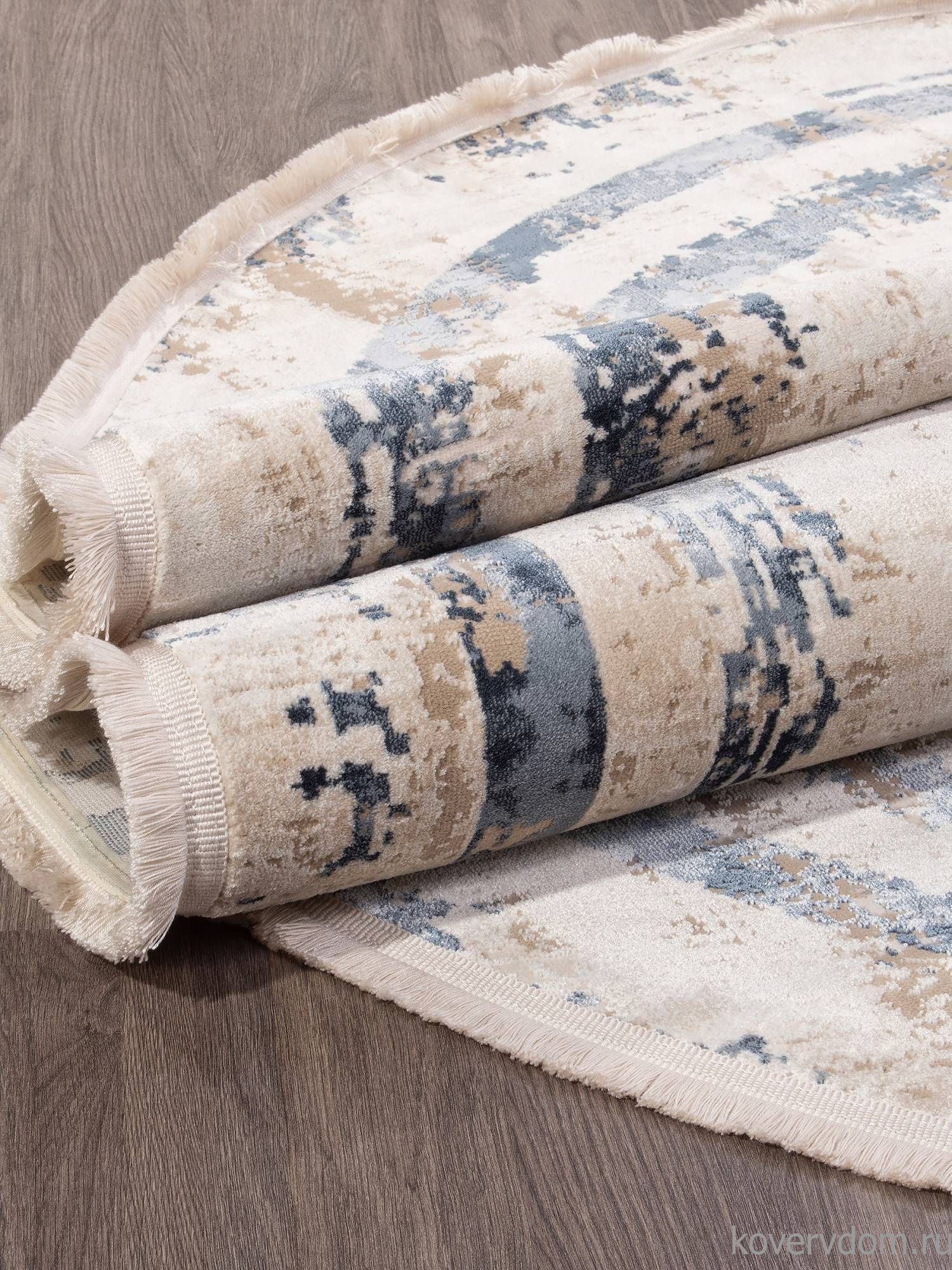 Ковер LISSABON SI053T BROWN / BROWN Овал