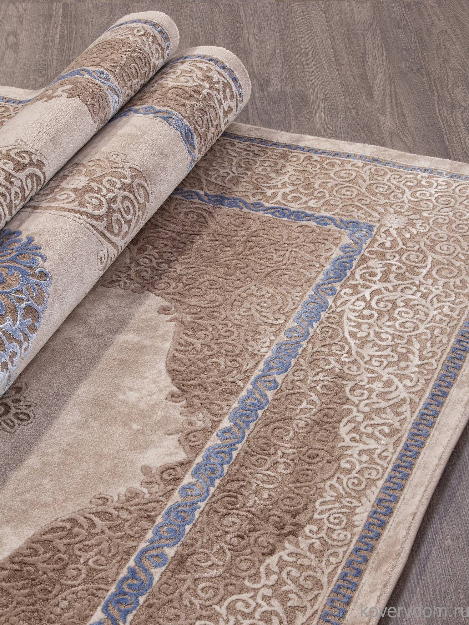 Ковер GRAFF 3419 BEIGE-BLUE