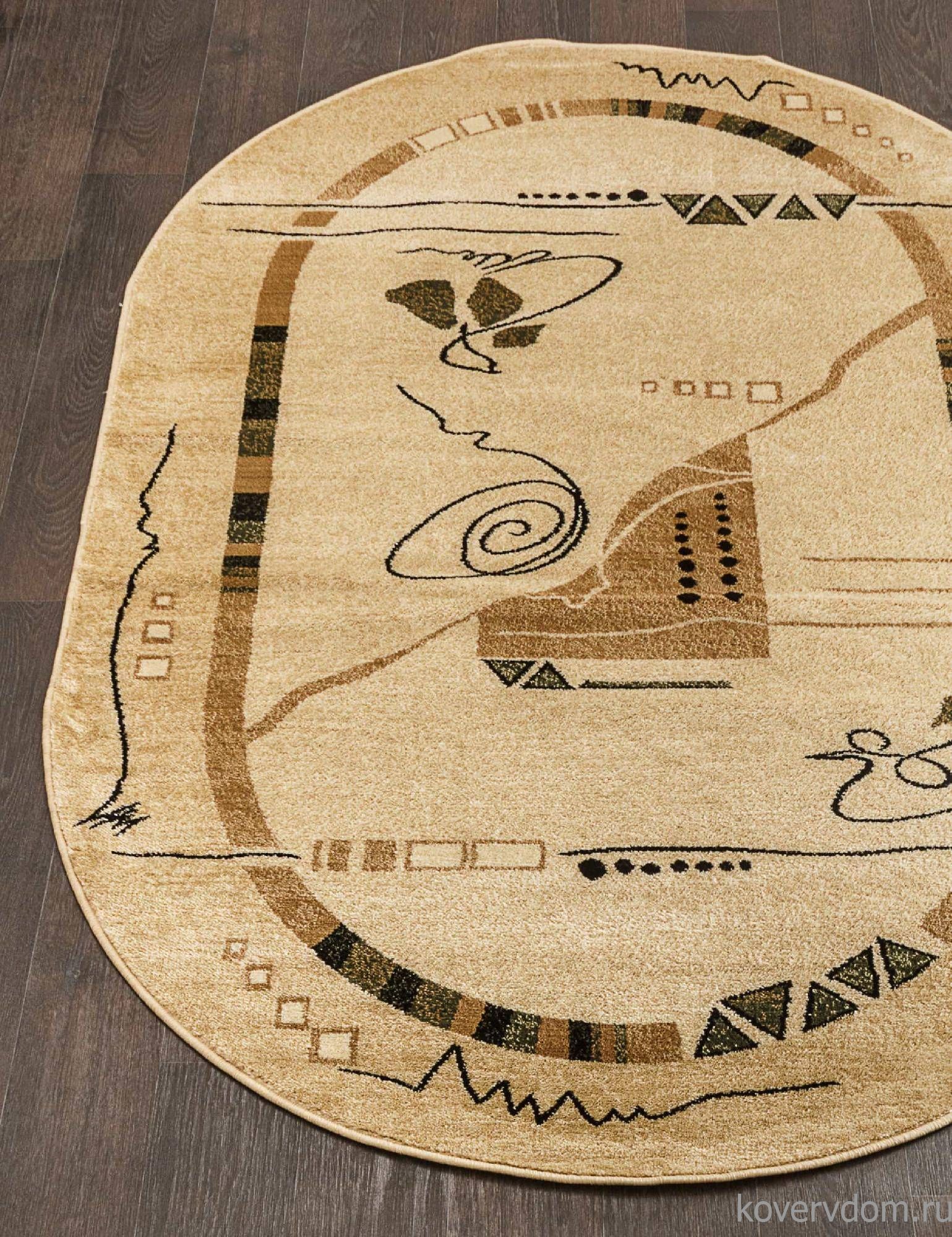 Ковер VALENCIA 2 5305 CREAM Овал Ковер VALENCIA 2 5305 CREAM Овал