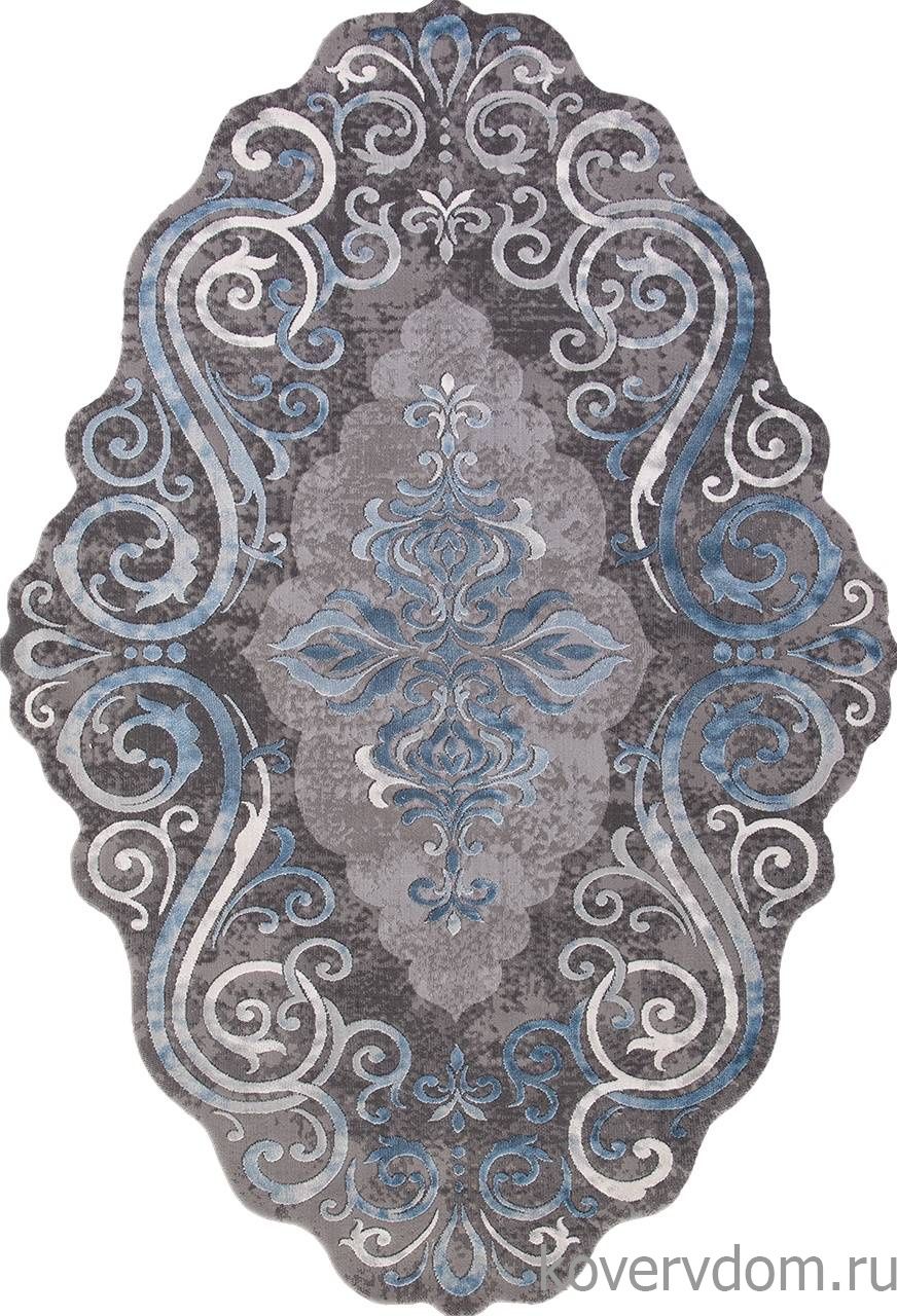 Ковер SAFIR 00858T BLUE / BLUE Ковер SAFIR 00858T BLUE / BLUE