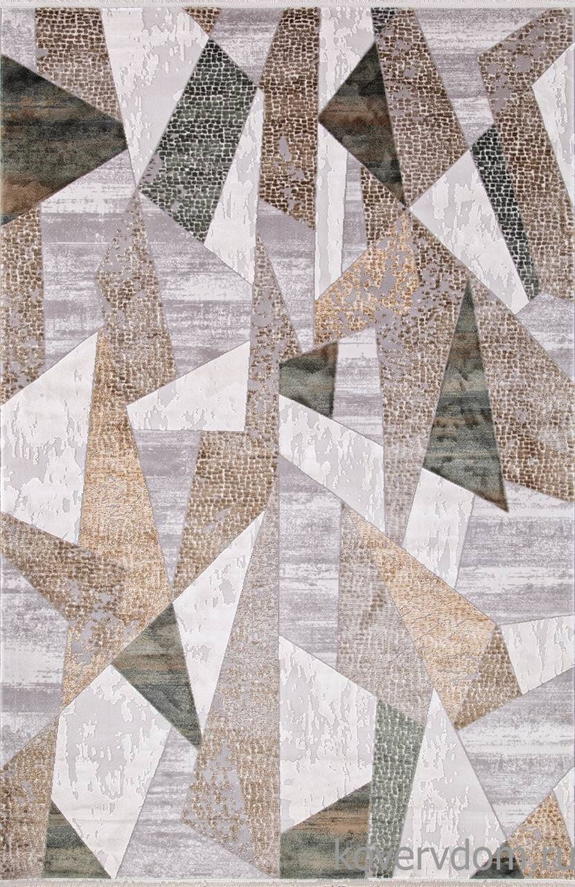 Ковер ALLURES 12108 CREAM / GREEN Ковер ALLURES 12108 CREAM / GREEN