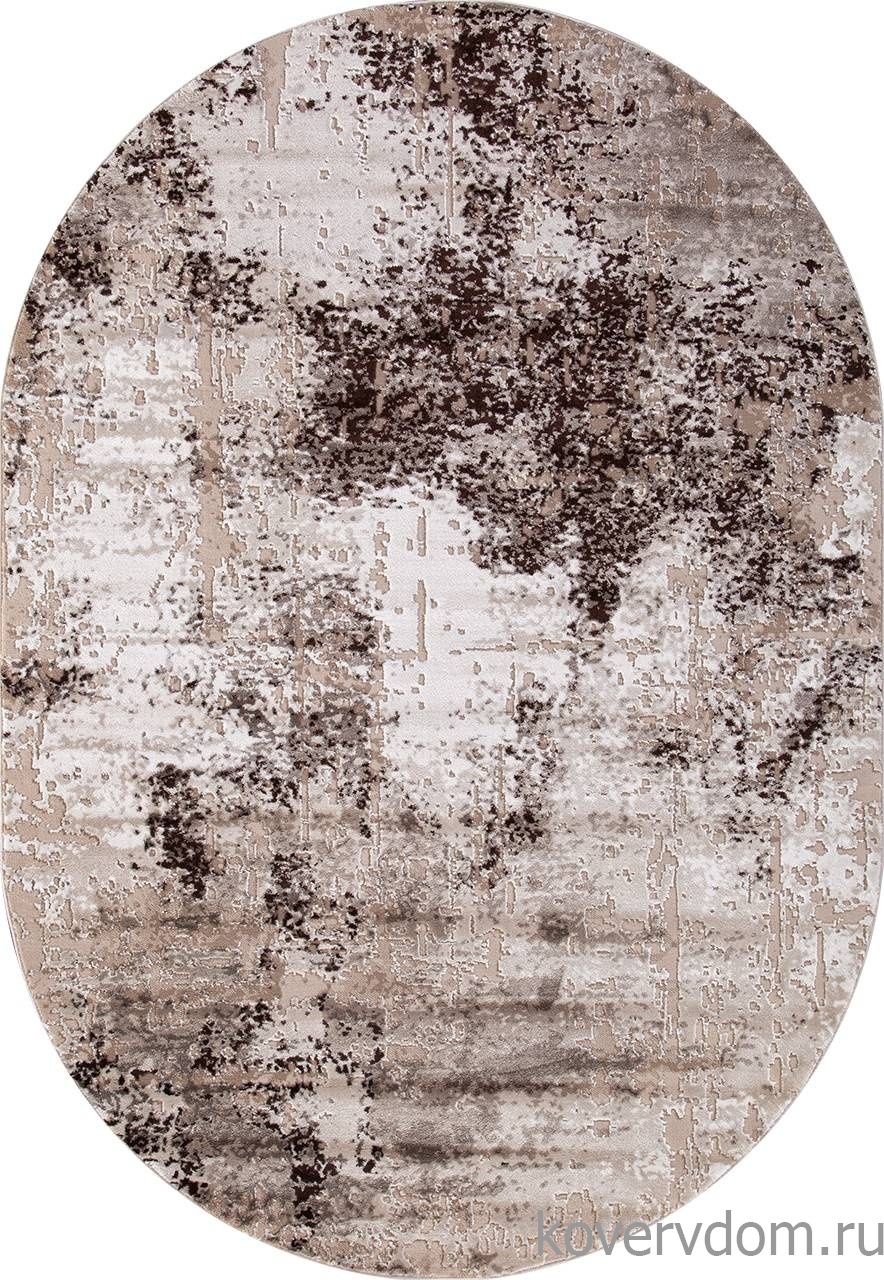 Ковер ARMINA 04047B DARK BROWN Овал Ковер ARMINA 04047B DARK BROWN Овал