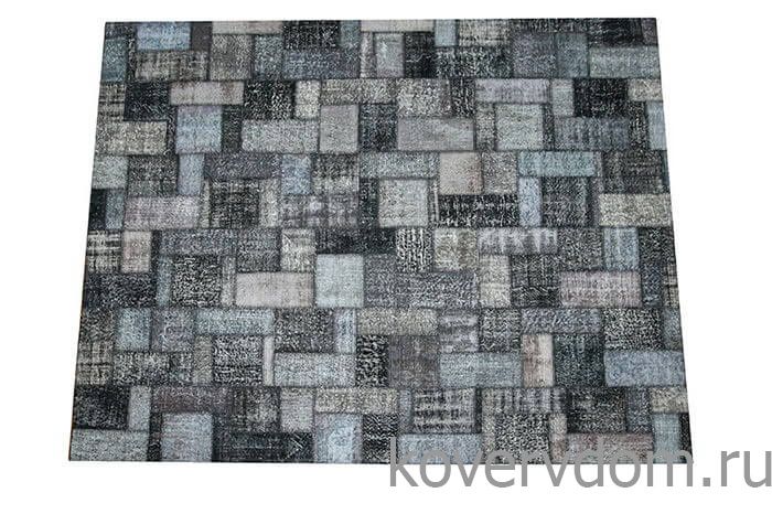 Винтажный ковер пэчворк ручной работы Vintage Look at Me P-7824