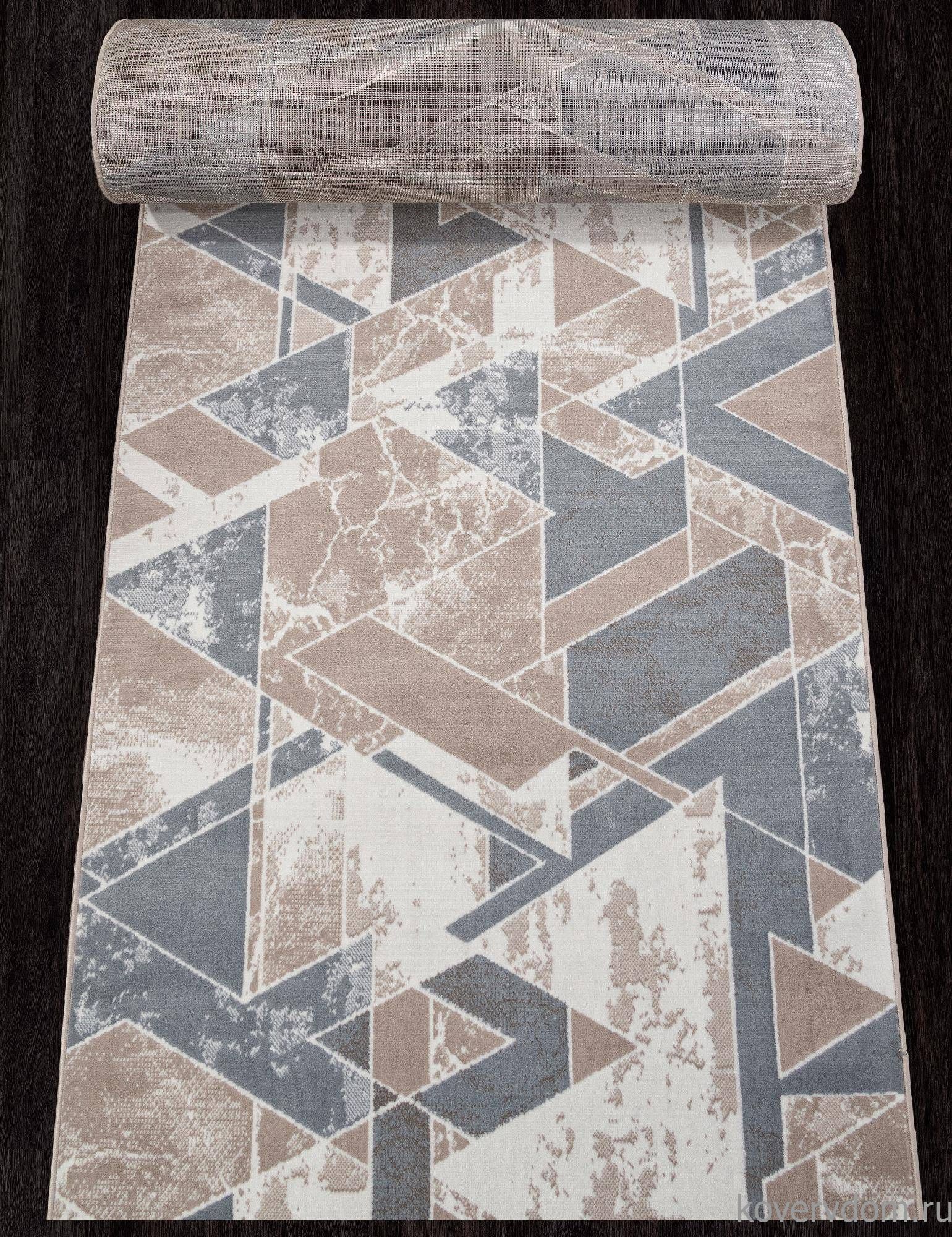 Ковровая Дорожка SIERRA F354 BEIGE-BLUE Ковровая Дорожка SIERRA F354 BEIGE-BLUE