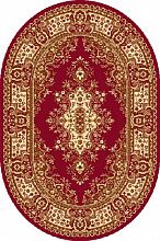 Овальный ковер обычный ворс STANDARD Fatima S dark red ОВАЛ