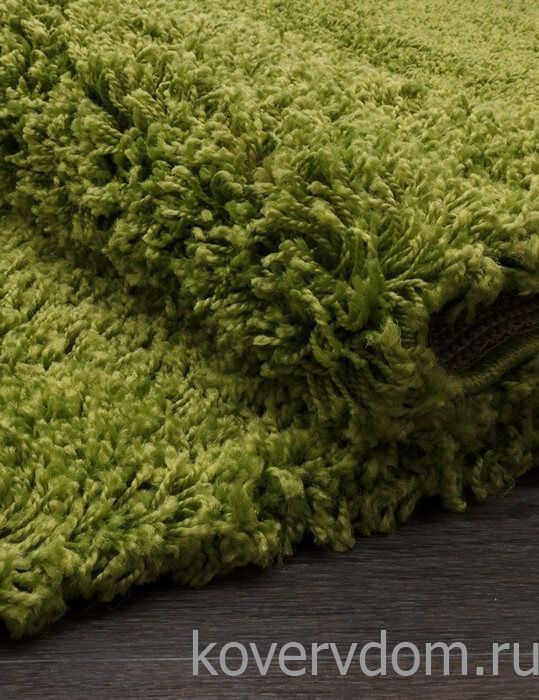 Ковер длинноворсовый SHAGGY УЛЬТРА  зеленый 