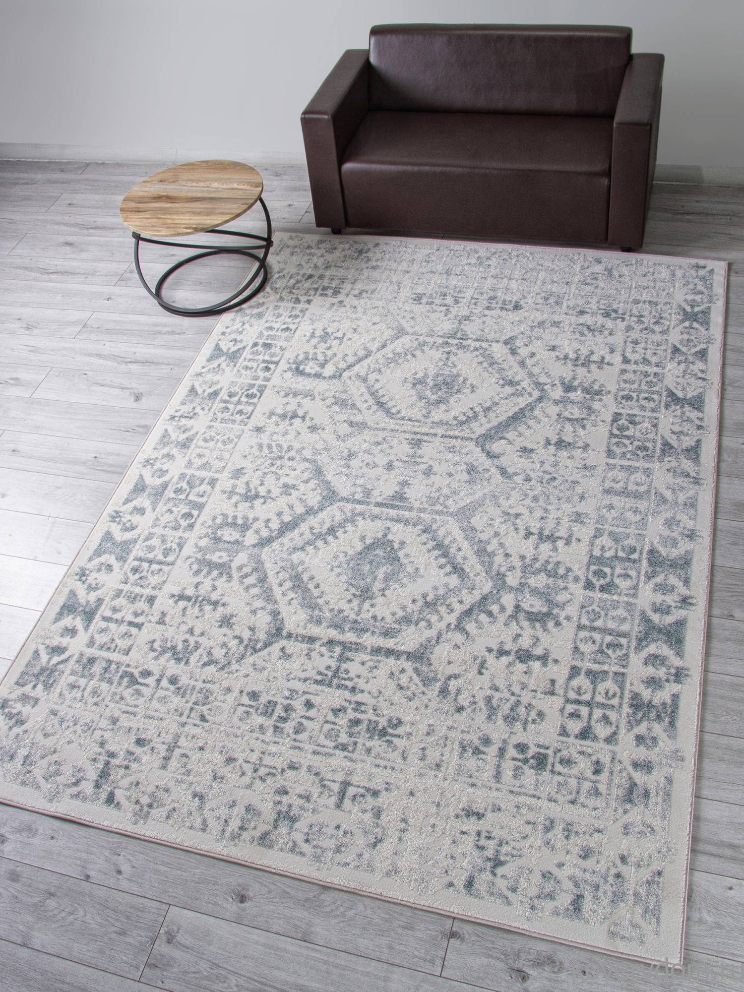 Ковер DONA F525 CREAM-BLUE