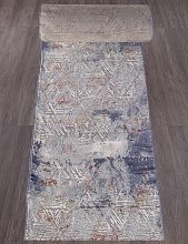 Овальный ковровая Дорожка MARDAN 5040A COKEN D.GREY / BLUE