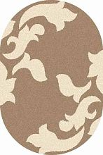 Ковер PLATINUM t620 D.BEIGE-CREAM Овал