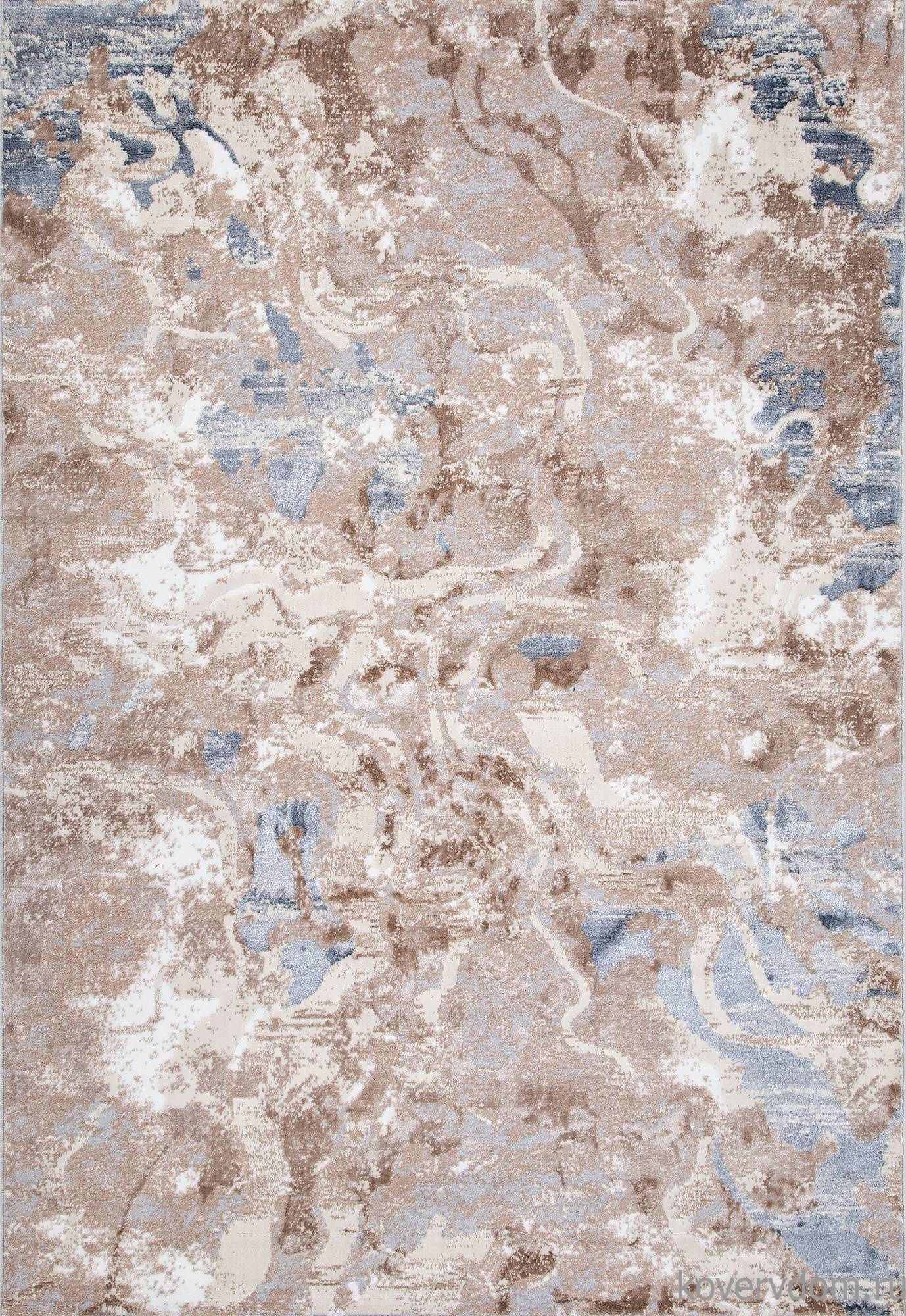 Ковер PERU D070B CREAM SHIRINK / BLUE FDY Ковер PERU D070B CREAM SHIRINK / BLUE FDY