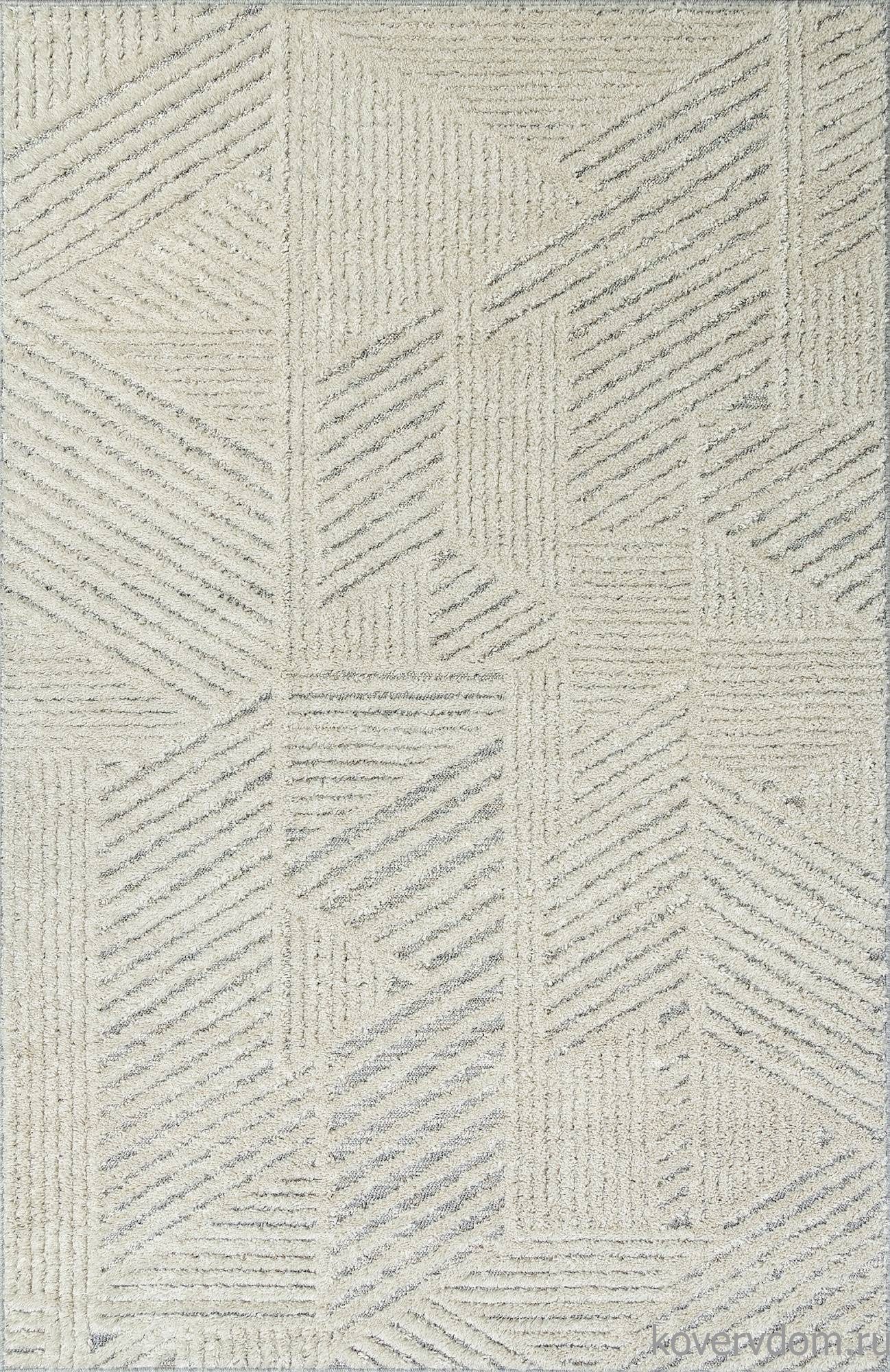 Ковер TUNIS 6801A WHITE / L.GRAY