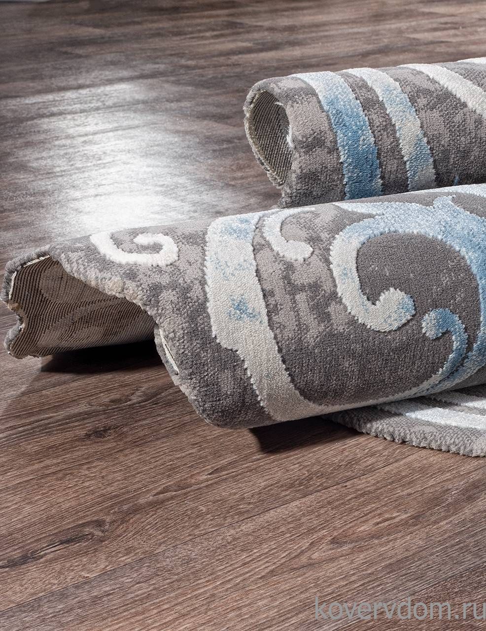 Ковер SAFIR 00858T BLUE / BLUE Ковер SAFIR 00858T BLUE / BLUE