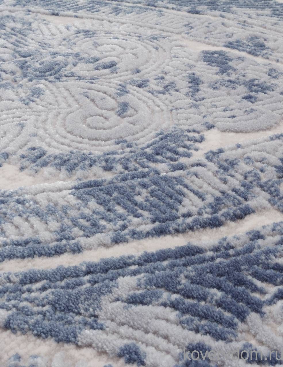 Ковер TRUVA 08401T BLUE / BLUE Ковер TRUVA 08401T BLUE / BLUE